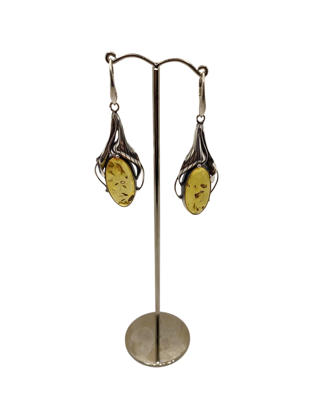 Pendientes Ámbar Crema