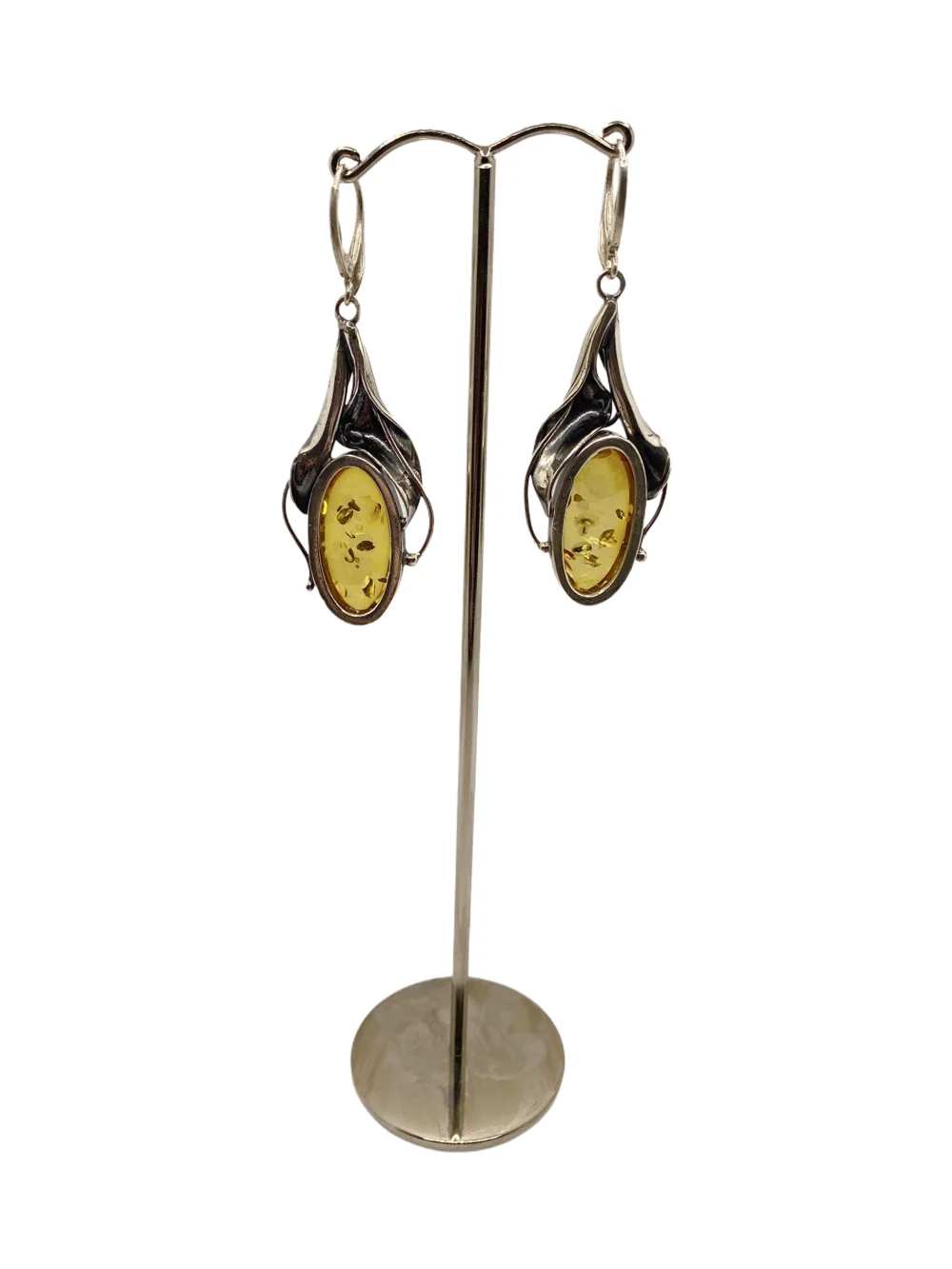 Pendientes Ámbar Crema - Imagen 3