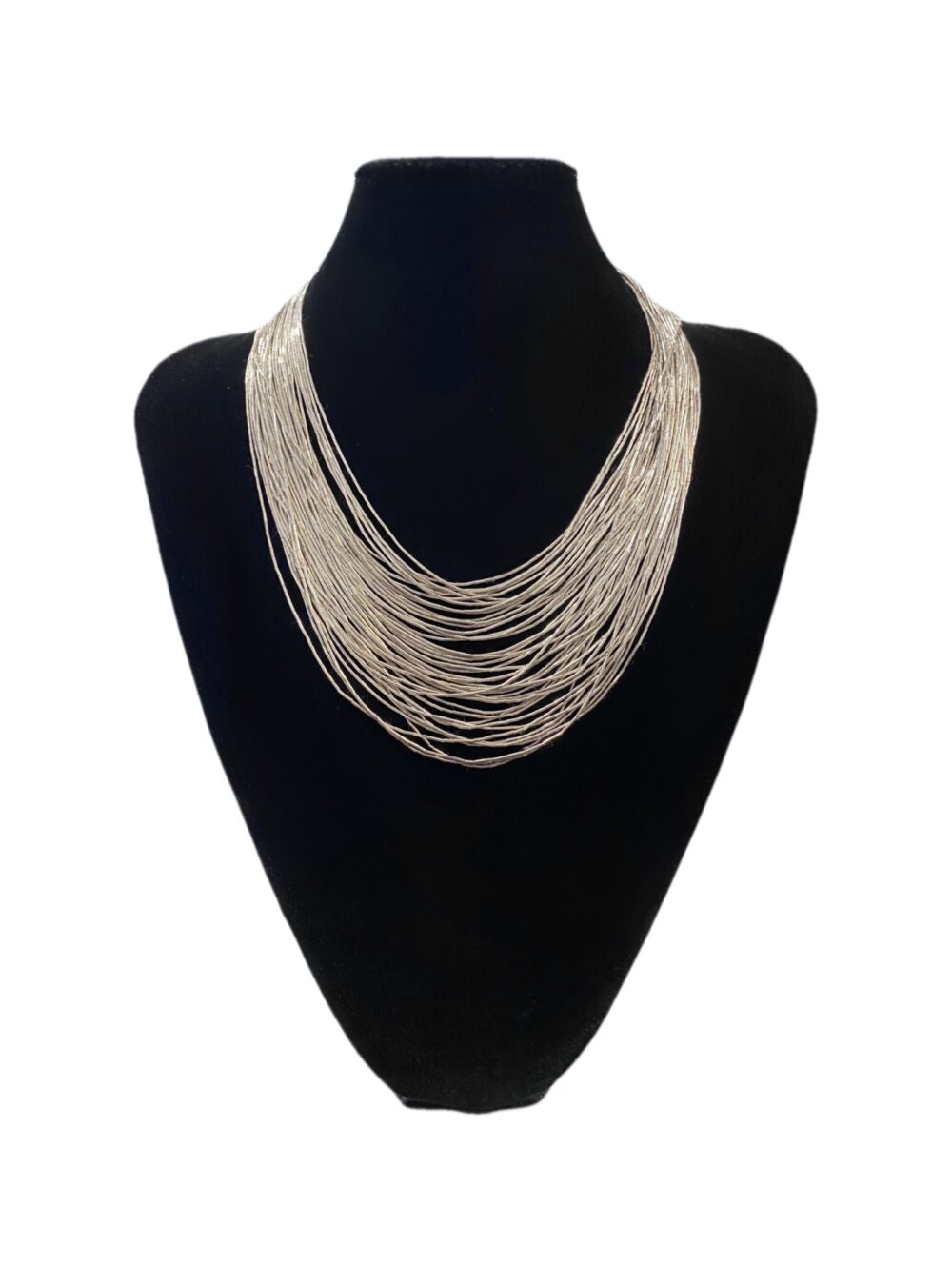 Collar plata líquida