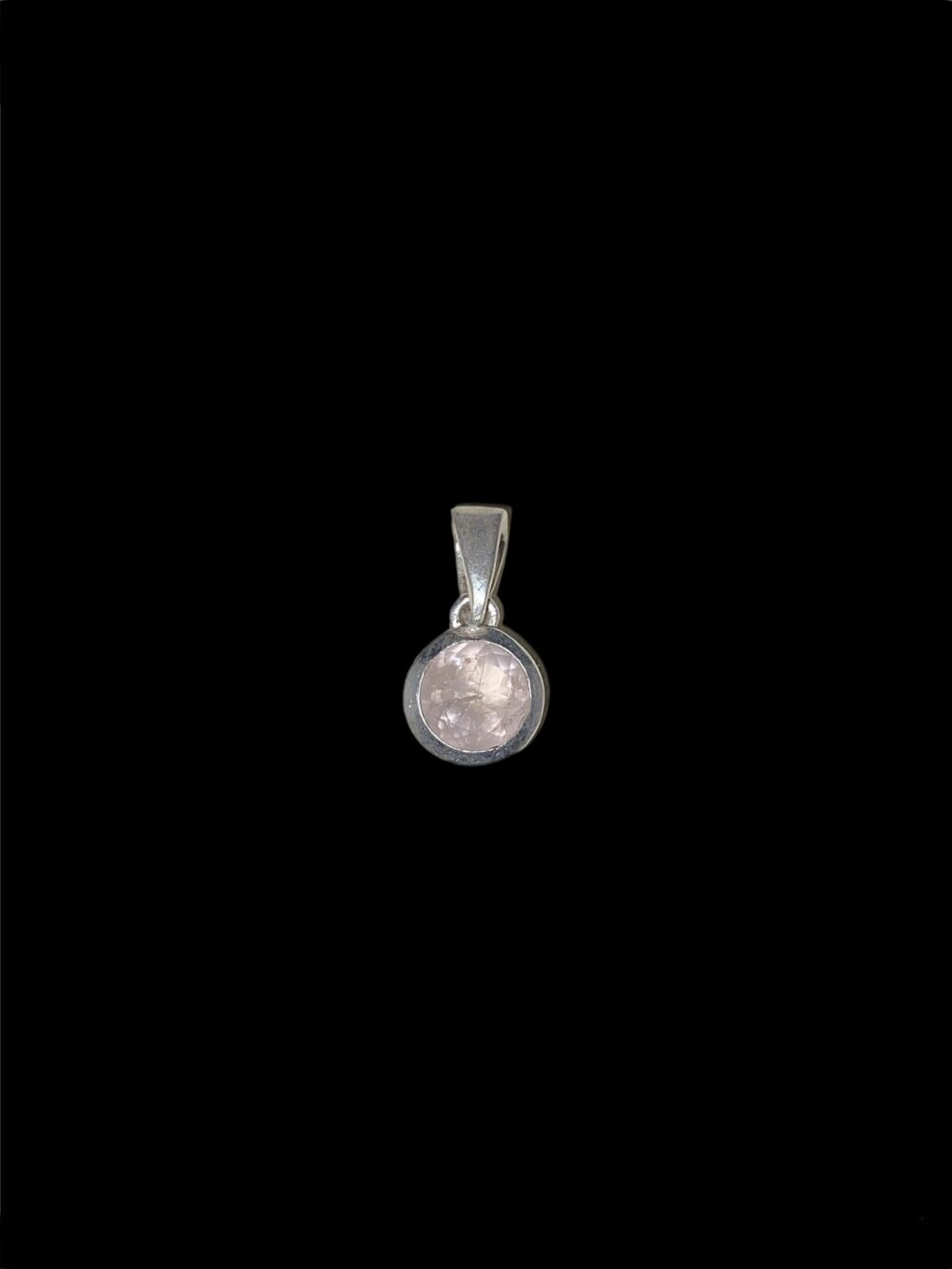 Colgante Cuarzo Rosa