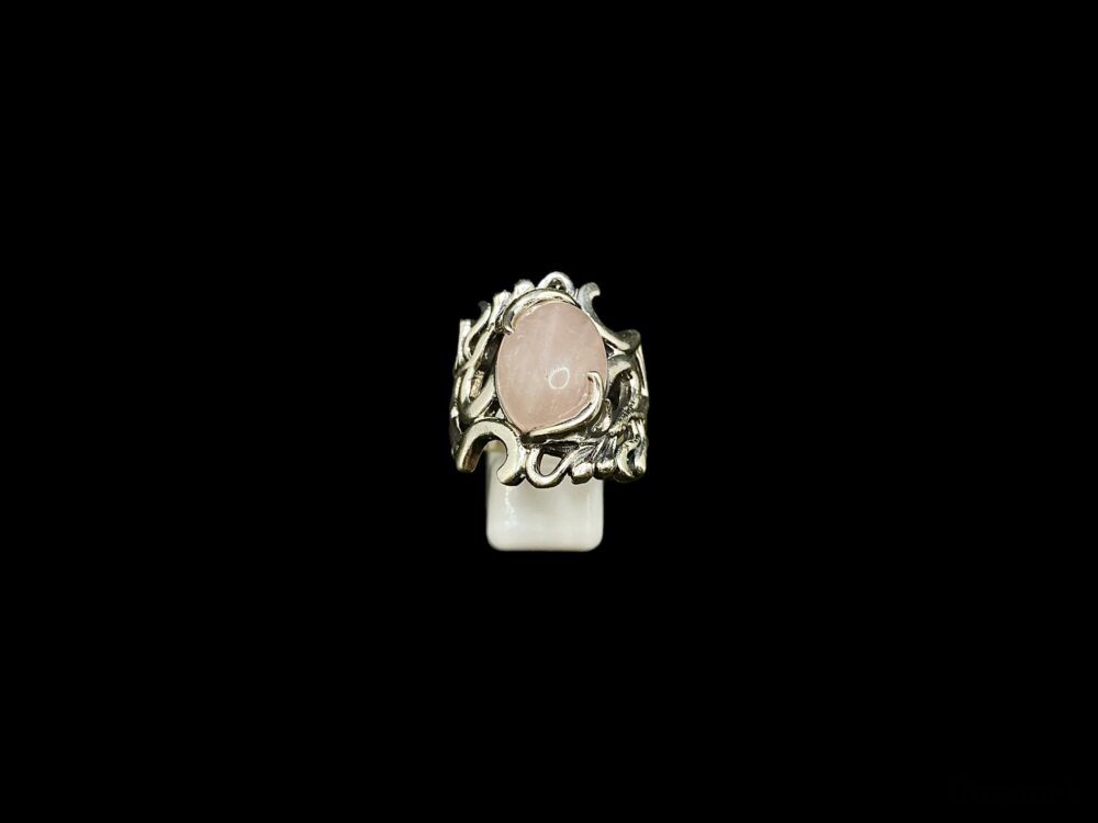 Anillo Cuarzo Rosa
