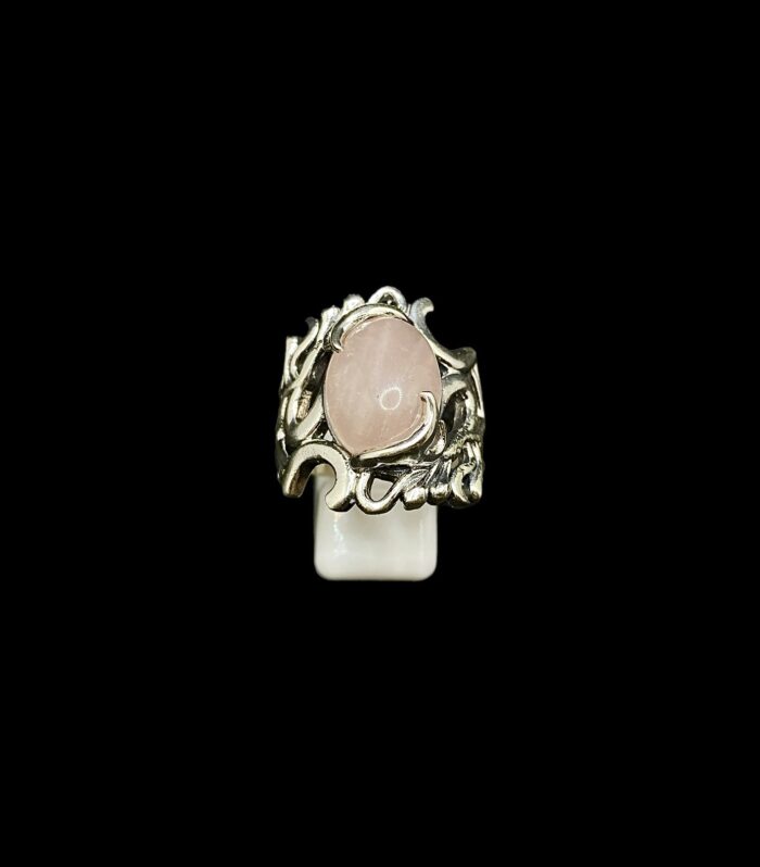 Anillo Cuarzo Rosa