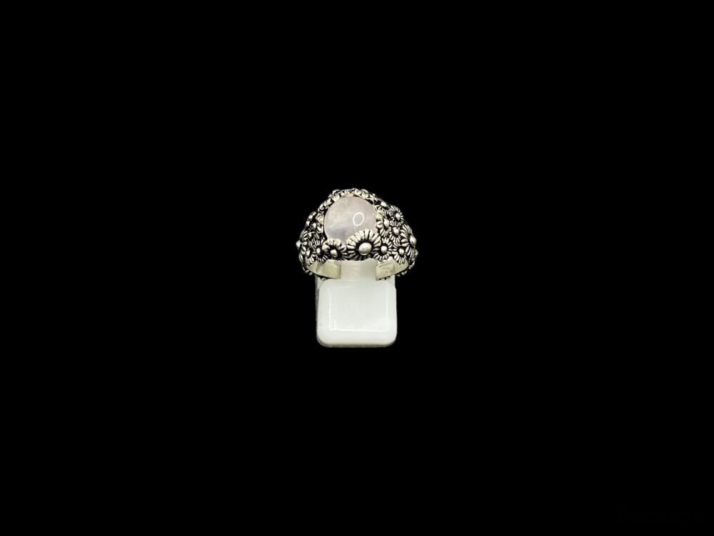 Anillo Cuarzo Rosa